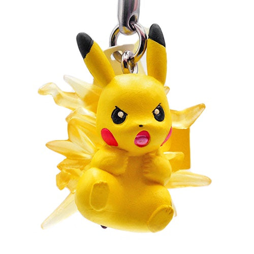 Pokemon Pikachu & Cinderace Netsuke Series Mini Figure - 1 Inch Collectible by Takara Tomy - Perfect for Display, Gifts & Anime Collections
