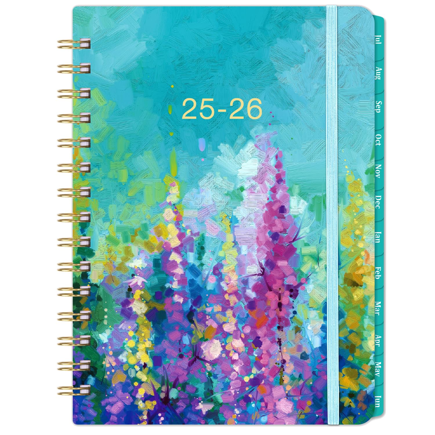 2025-2026 Academic Planner | July 2025 to June 2026 | Weekly & Monthly Organizer with Tabs | 6.3