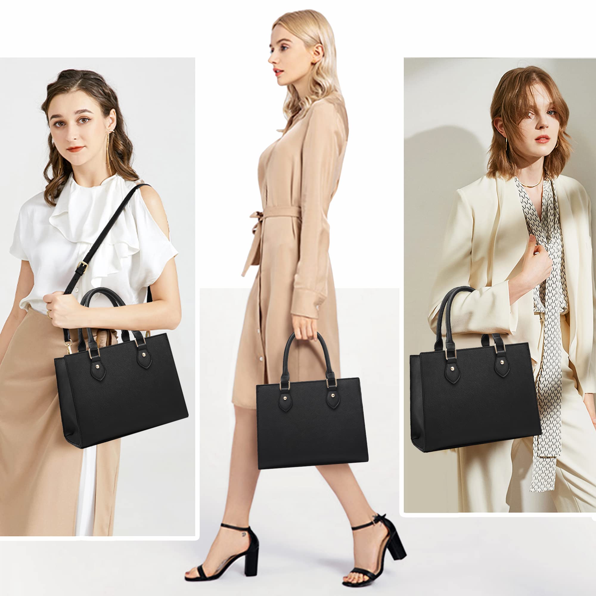 Chicarousal Women's PU Leather Crossbody Purse & Shoulder Bag - Stylish Tote Satchel with Top Handle for Daily Use, Work, Travel & Shopping