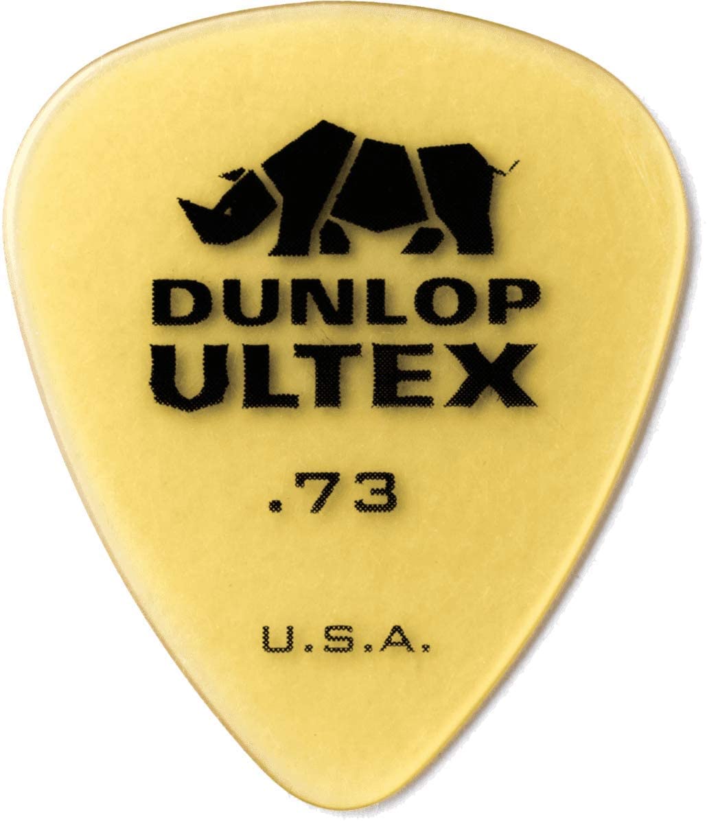 Dunlop Ultex .73mm Guitar Picks - 12 Pack | Premium Plectrum for Acoustic & Electric Guitar | Perfect for Strumming, Picking & Fast Solos