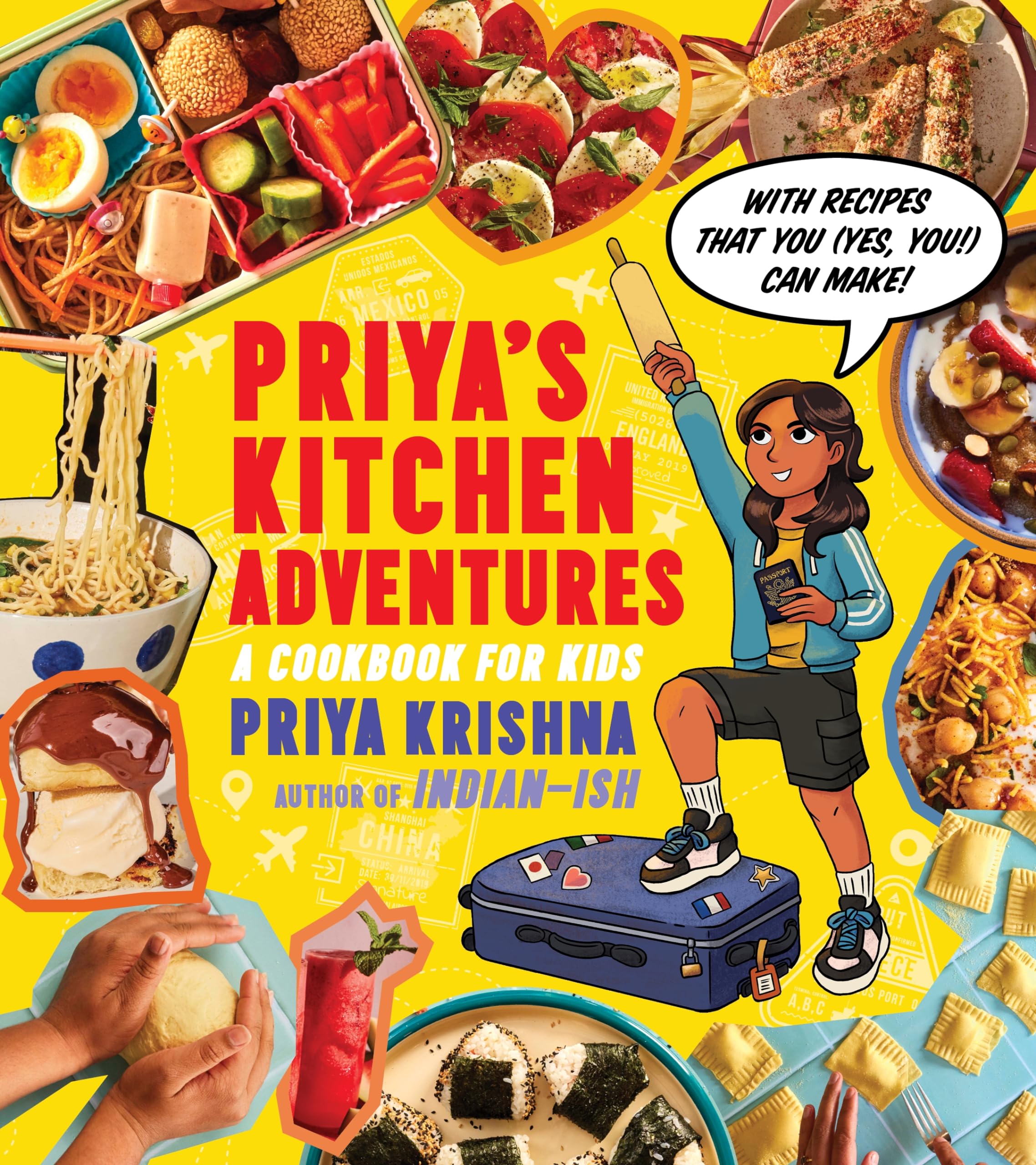 Priya’s Kitchen Adventures: Fun & Easy Kids Cookbook - Perfect for Family Cooking, Birthday Gifts & Homeschool Activities