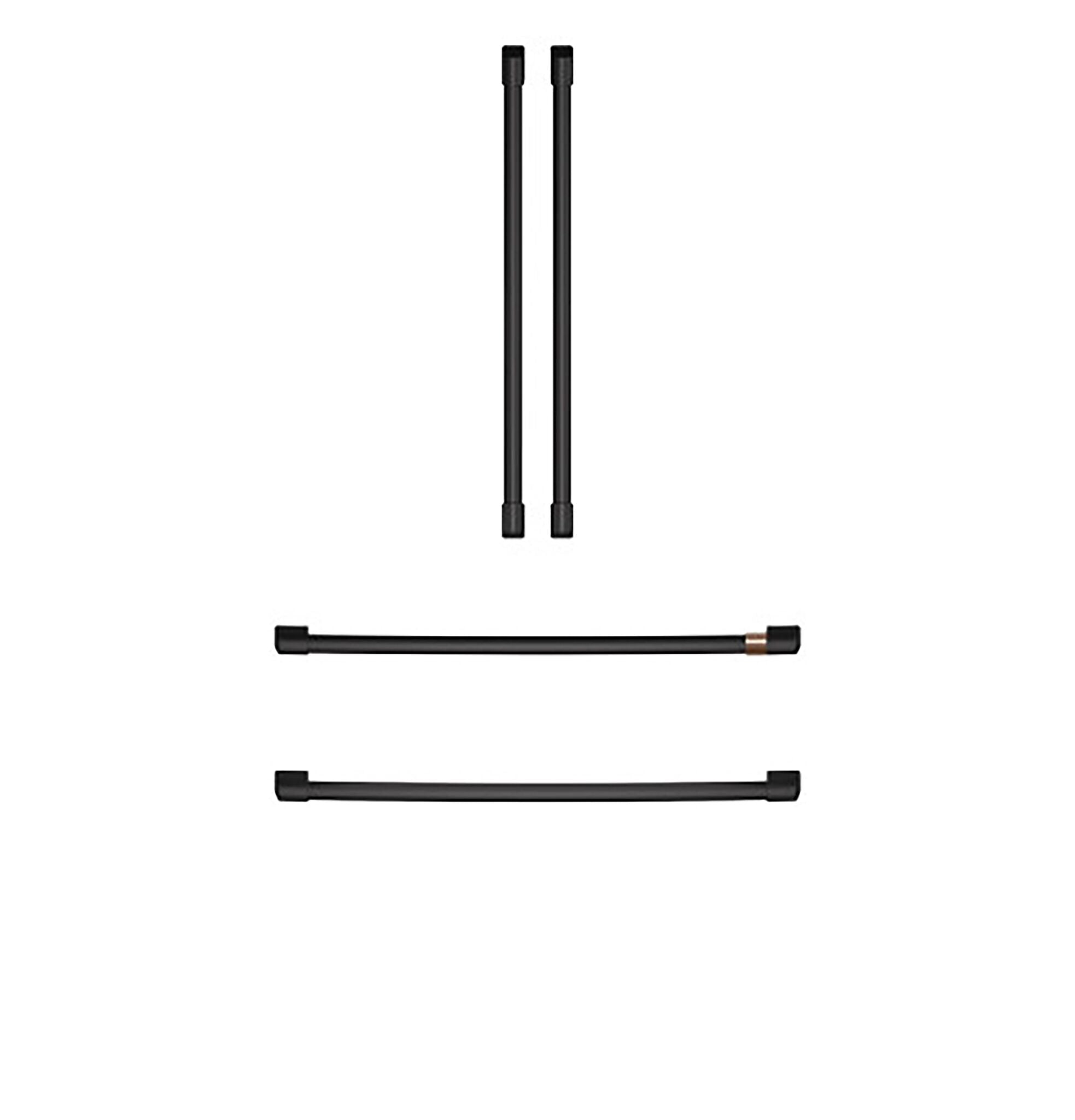 Custom Black Café Refrigeration Handle Kit CXQB4H4PNFB - Perfect for Commercial Refrigerators & Kitchen Upgrades