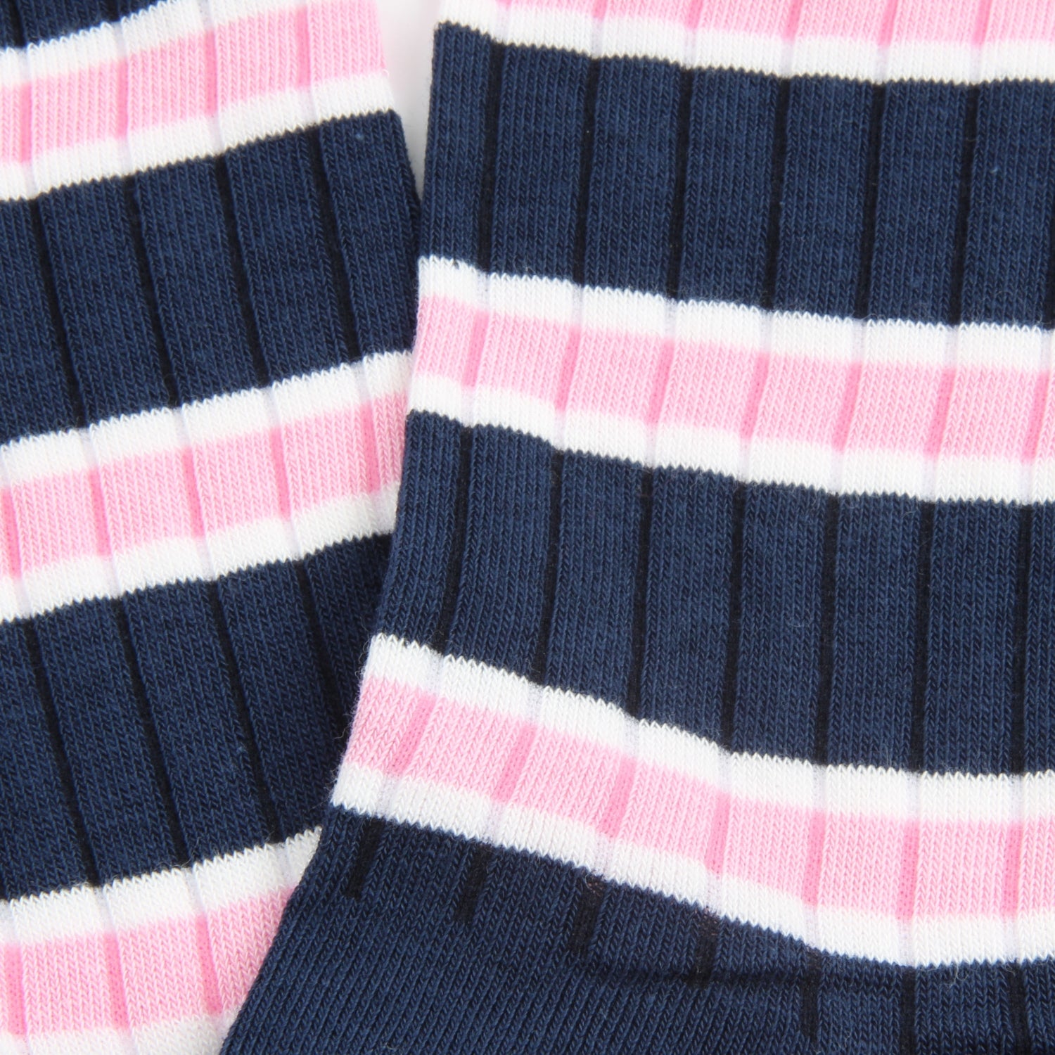 Men's Oxford Stripe Quarter Cotton Socks - Breathable & Comfortable Casual Dress Socks for Work, Office & Everyday Wear
