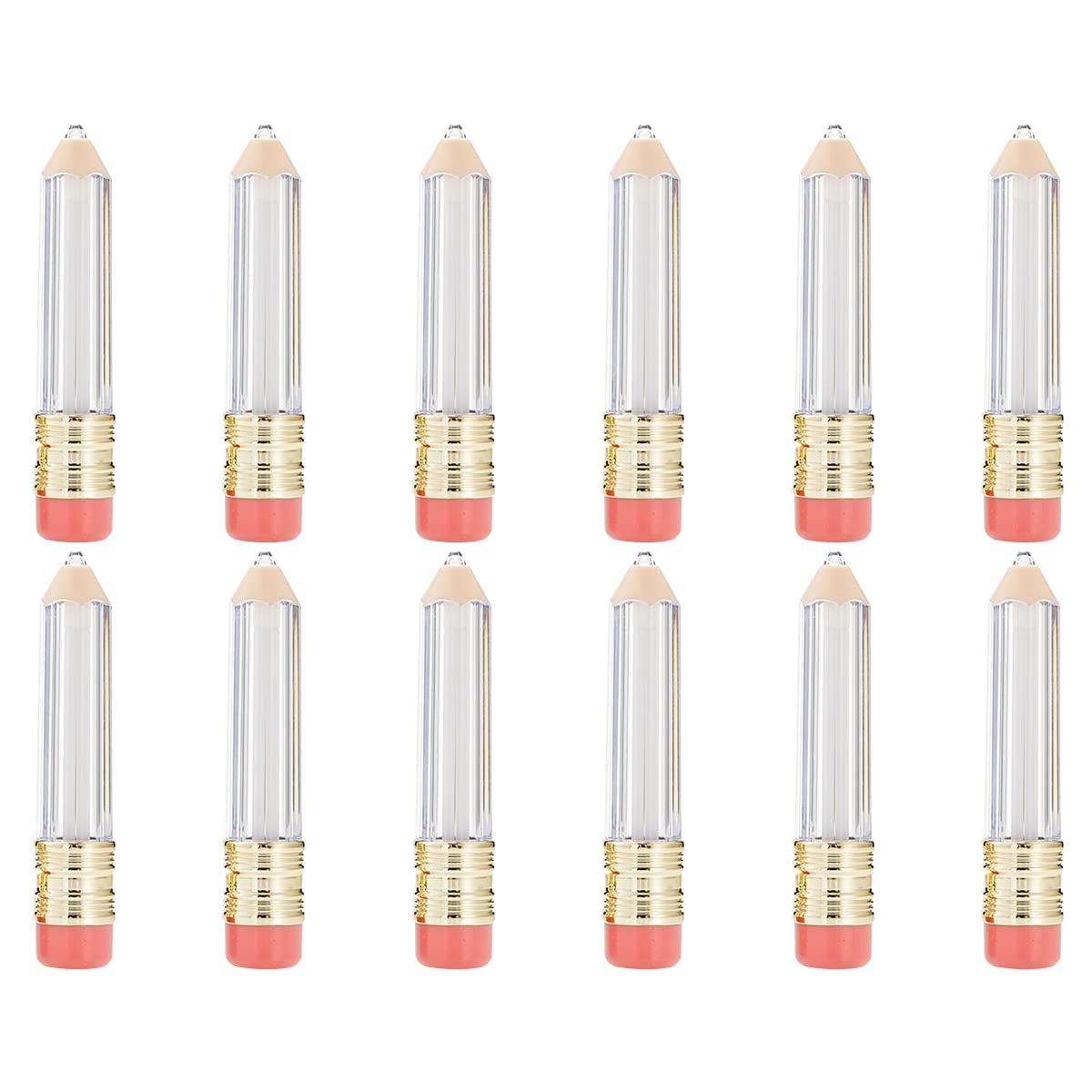 22 Pcs 5ml Clear Refillable Lip Gloss Tubes - Empty Lip Balm Containers for DIY Cosmetics | Perfect for Women & Girls Makeup, Travel & Gift Packaging