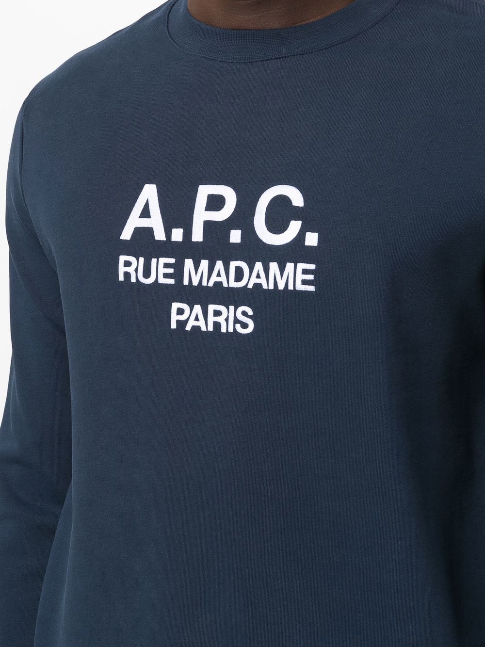 A.P.C. Blue Cashmere Sweater for Women | Soft & Warm Winter Pullover | Perfect for Office, Travel & Casual Outfits