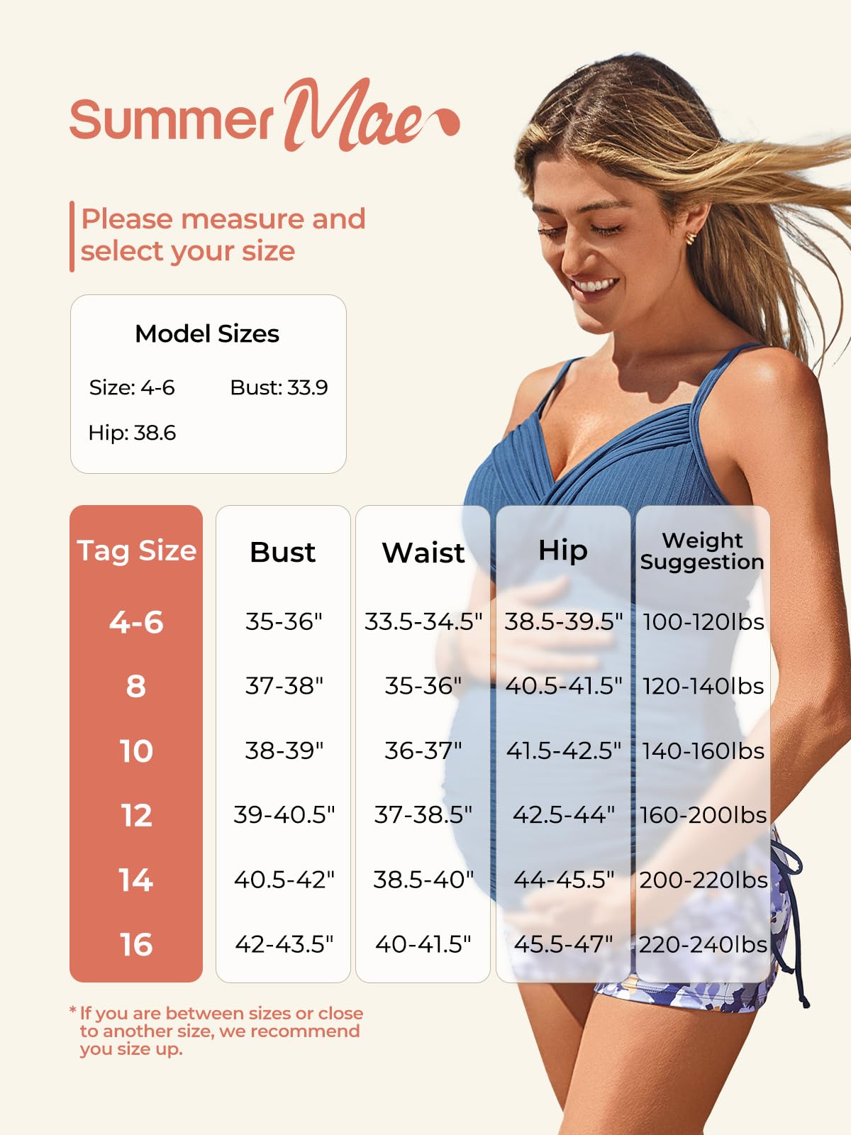 Summer Mae Ribbed Maternity Two-Piece Swimsuit - Comfortable Tankini Wrap Twist Nursing Swimwear for Pregnant Women | Perfect for Beach, Pool & Breastfeeding Moms