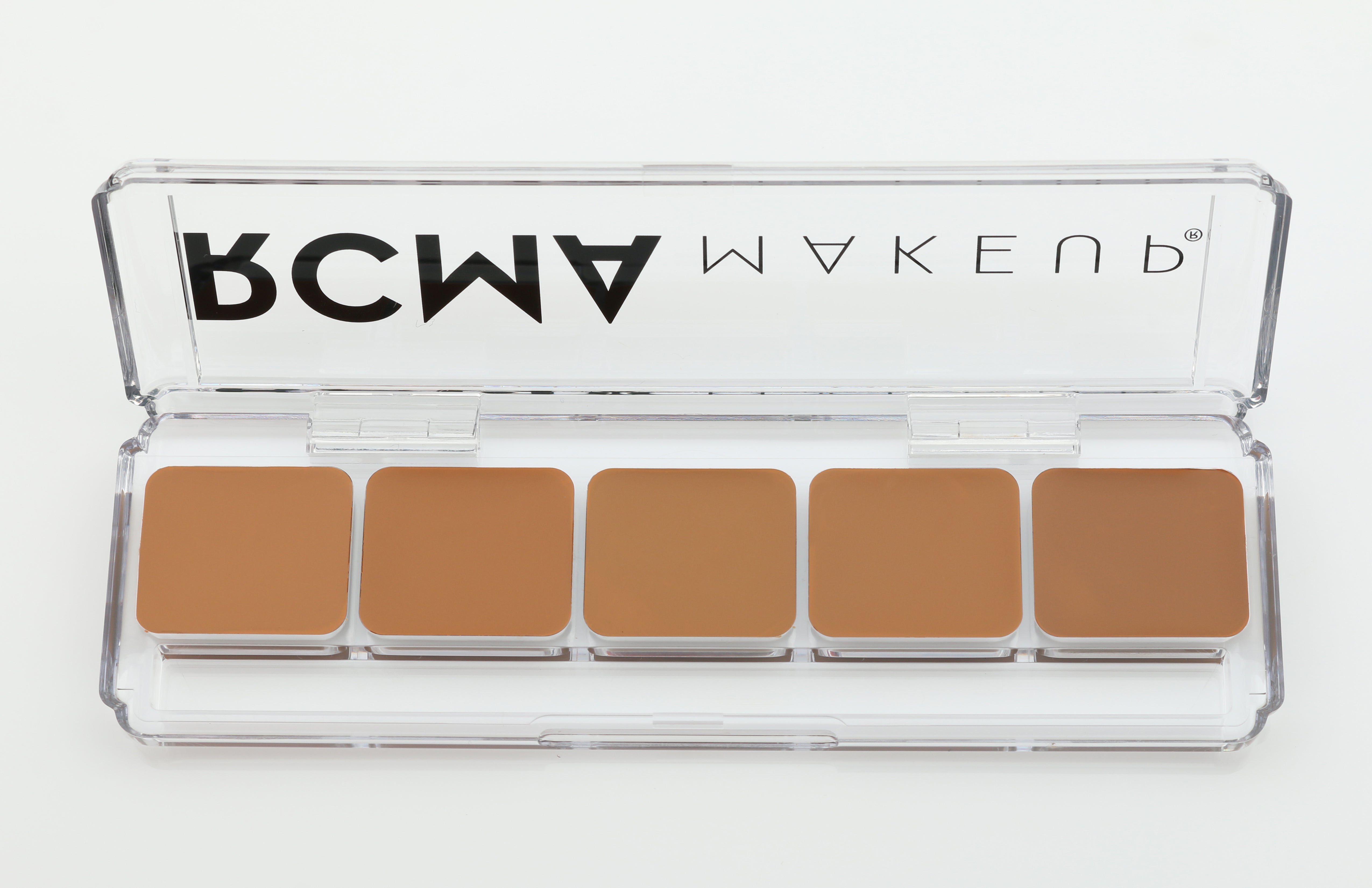 RCMA Makeup 5-Piece Professional Palette Set - Shinto Dark Color Collection for Contouring, Highlighting & Blending | Perfect for Makeup Artists, Bridal & Photoshoot Looks