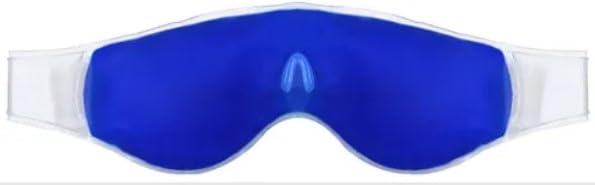 Mediwear Cooling Gel Eye Mask for Puffy Eyes & Dark Circles Relief - Unisex Reusable Sleep Mask for Stress Relief & Migraine - Perfect for Travel, Work, and Home Relaxation