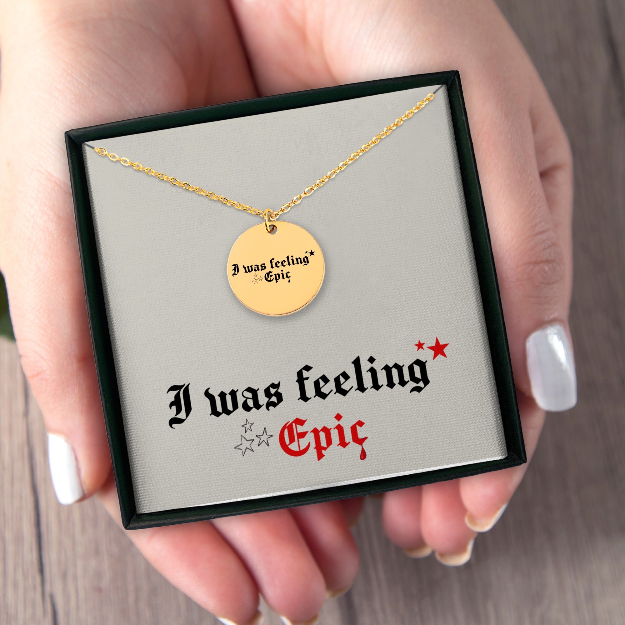 Epic Necklace for Women - Elegant & Unique Jewelry Gift for Her - Perfect for Parties, Dates & Special Occasions