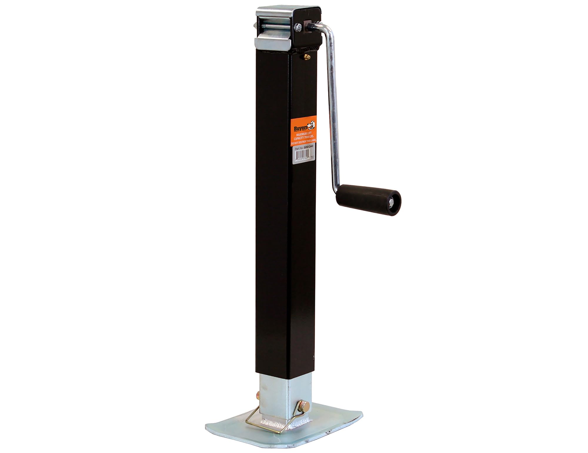 **7000lb Capacity Square Drop-Foot Trailer Jack - Buyers Products 0091340 (25.80