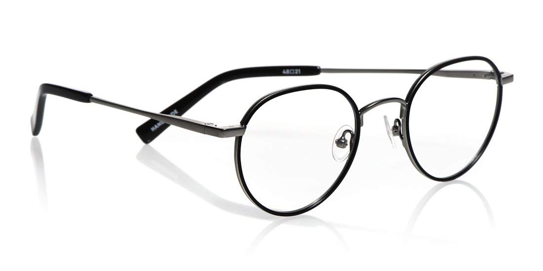 eyebobs BFF Unisex Premium Reading Glasses for Men & Women | Round Lightweight Frames | Computer, Reading & Office Use