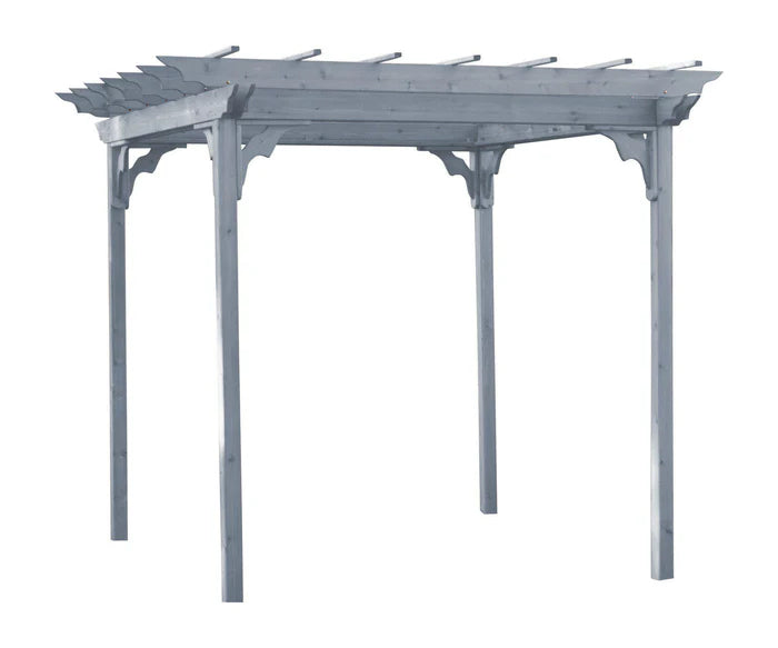 Regallion Outdoor Wooden Pergola Kit with Swing Hangers - 6x8, 8x8 & 8x10 Sizes - Perfect for Backyard, Garden, Patio & Deck Shade Structure