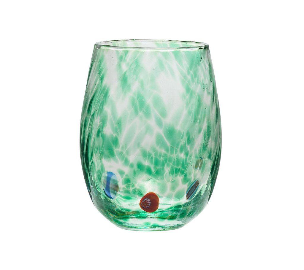 Premium Seaglass Gala Tumbler Set of 4 - 16oz Insulated Stainless Steel Cups for Iced Coffee, Cocktails & Outdoor Parties - Dishwasher Safe Drinkware for Home & Entertaining