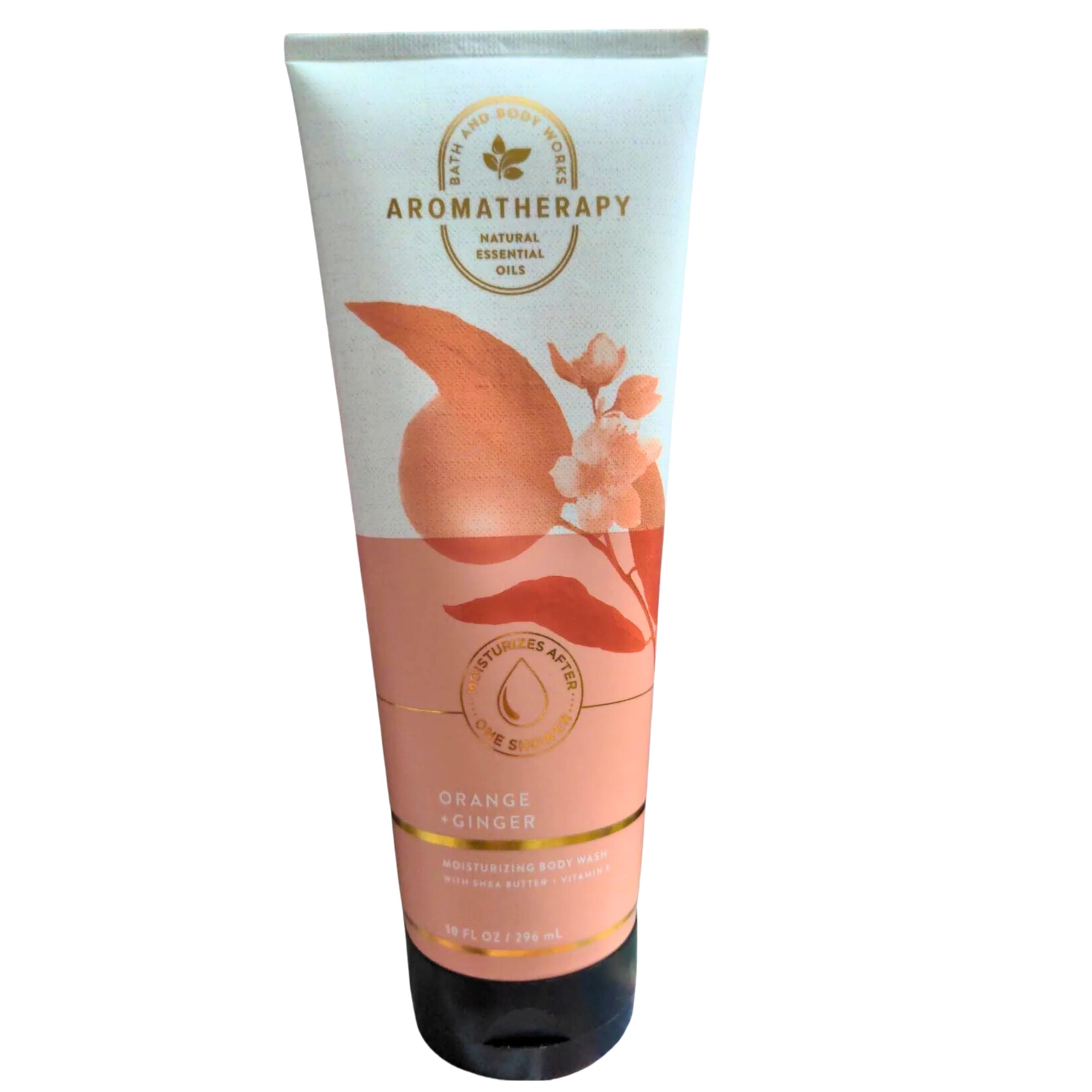 Bath & Body Works Moisturizing Body Wash - Orange Ginger Scent, 10 oz | Hydrating & Refreshing Shower Gel for Soft, Smooth Skin | Perfect for Daily Use, Spa Days & Gift Sets