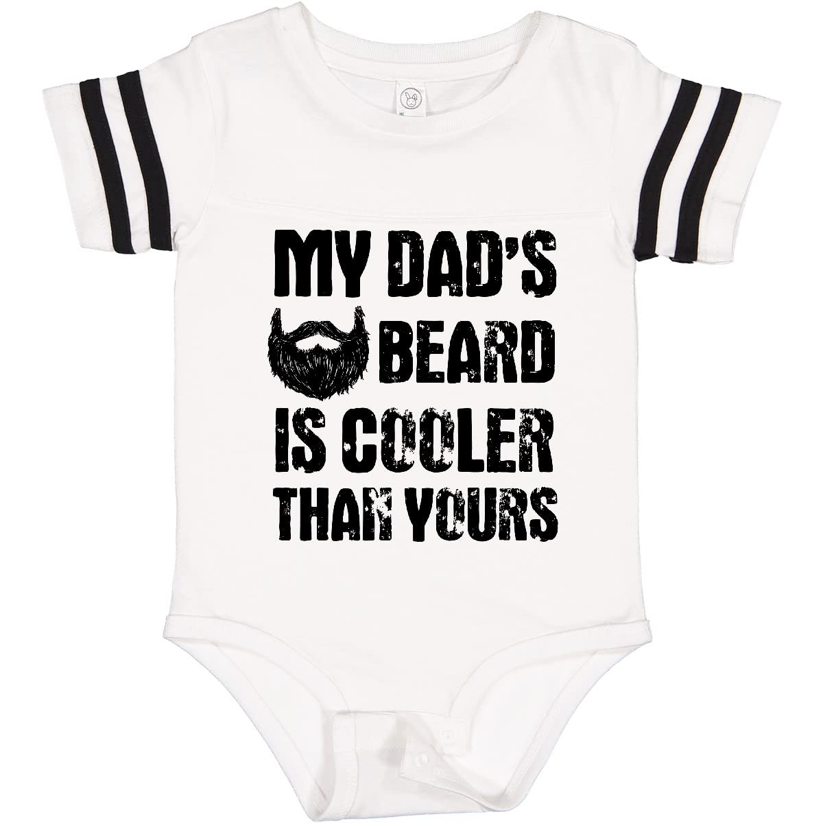 My Dad's Beard is Cooler Baby Bodysuit - Funny Gift for Dads