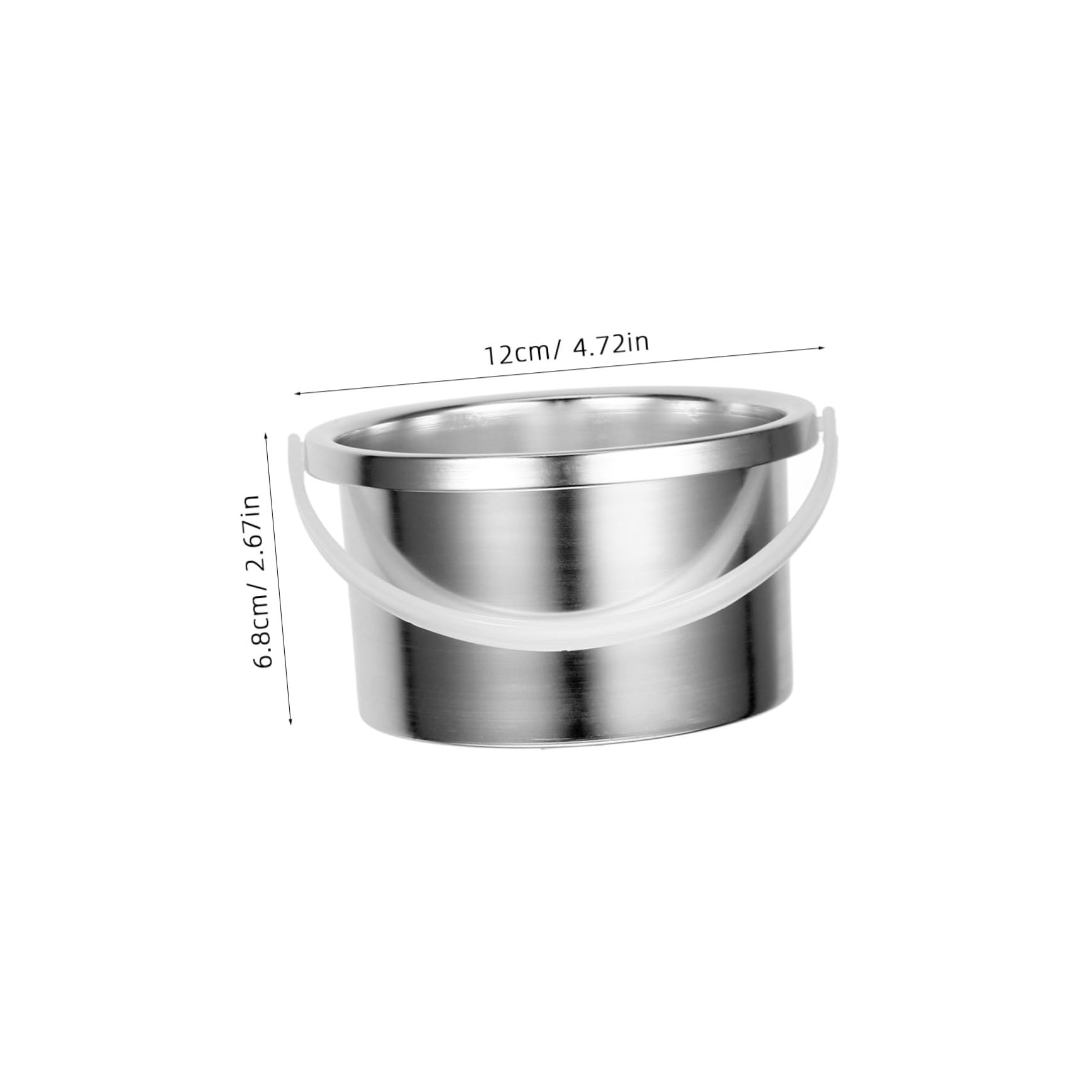 NOLITOY Aluminum Alloy Wax Warmer Inner Pot Replacement - Wax Melting Bowl for Hair Removal, Wax Therapy Machine Accessory - Perfect for Salon, Spa & At-Home Waxing Treatments