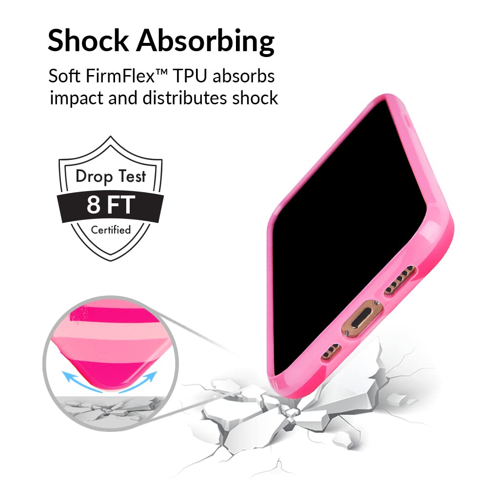 VELVET CAVIAR MagSafe Compatible iPhone 12/12 Pro Case - 10ft Military-Grade Drop Protection, Cute Pink Hearts Design - Perfect for Women's Everyday Use & Gift Giving