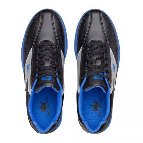 Brunswick Youth Renegade Black/Royal Bowling Shoes - Lightweight & Comfortable for Kids - Perfect for League Play & Casual Bowling