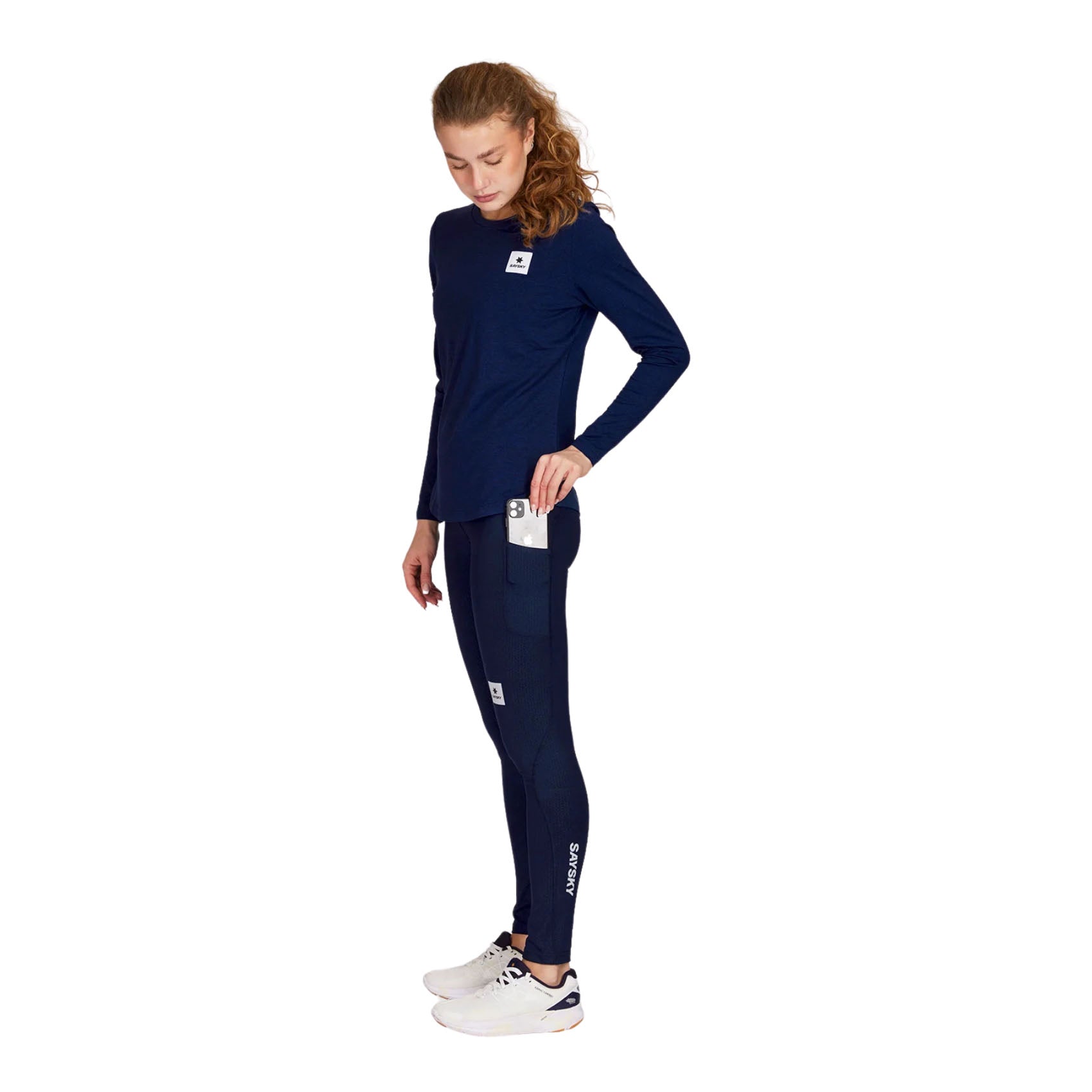 Women's Saysky Combat+ High-Performance Long Tights - Running, Yoga & Gym Workout Leggings for Active Lifestyles