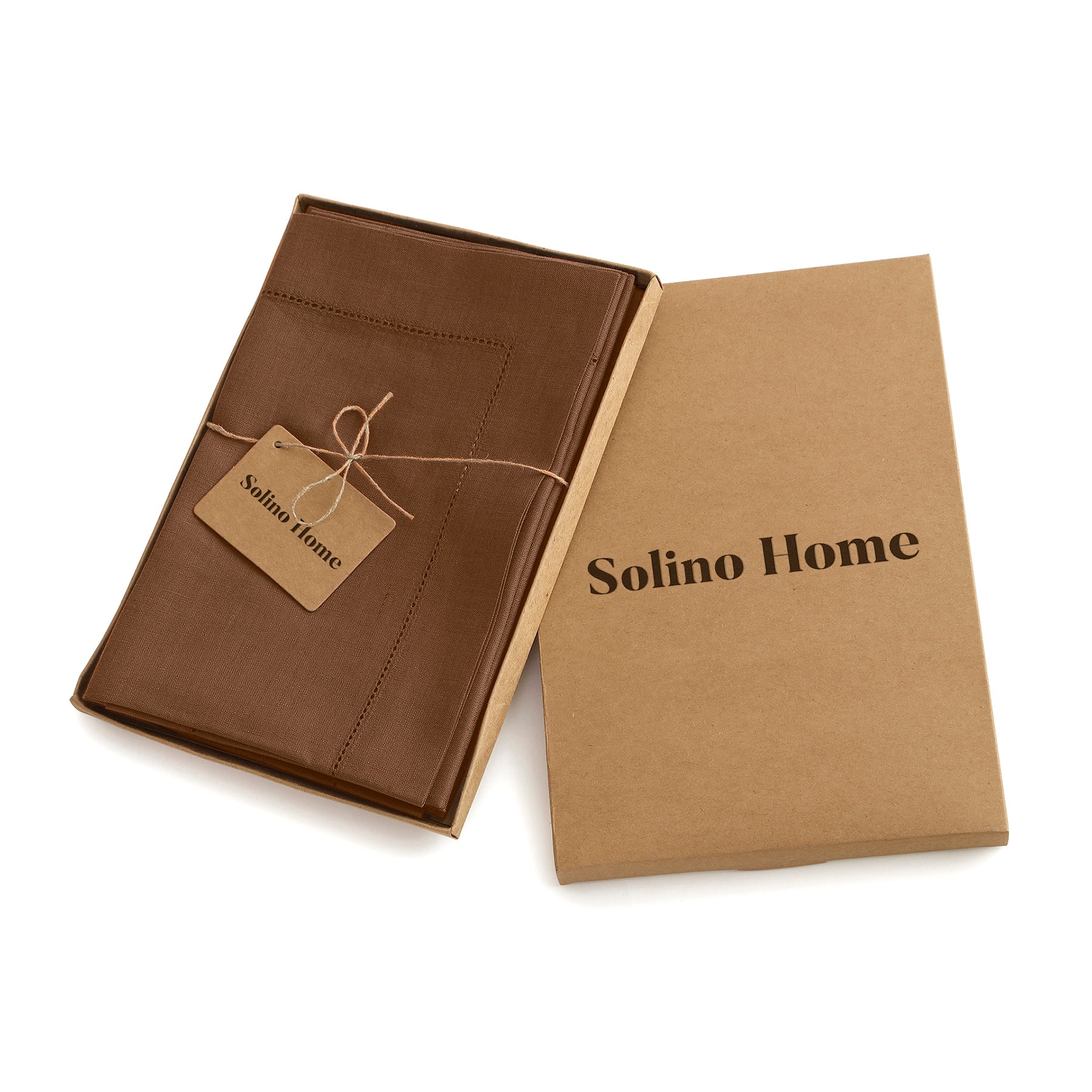 Premium Classic Hemstitch Napkins - 100% Cotton Linen Dinner Napkins for Formal Dining, Weddings & Special Occasions