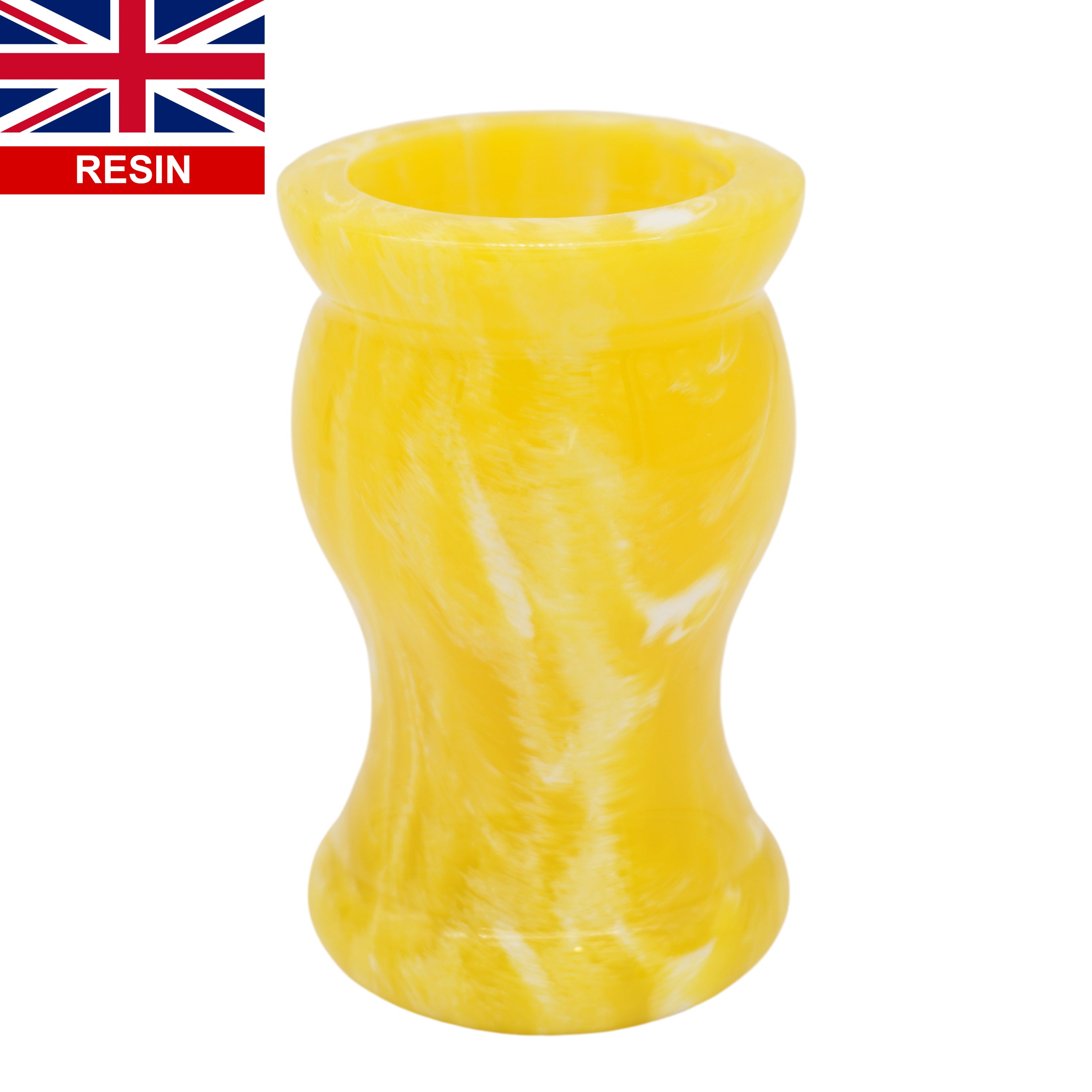 Premium Lemon Drop Handmade Shaving Brush Handle - Fits 26mm & 28mm Knots - Perfect for Wet Shaving & Grooming Gifts for Men
