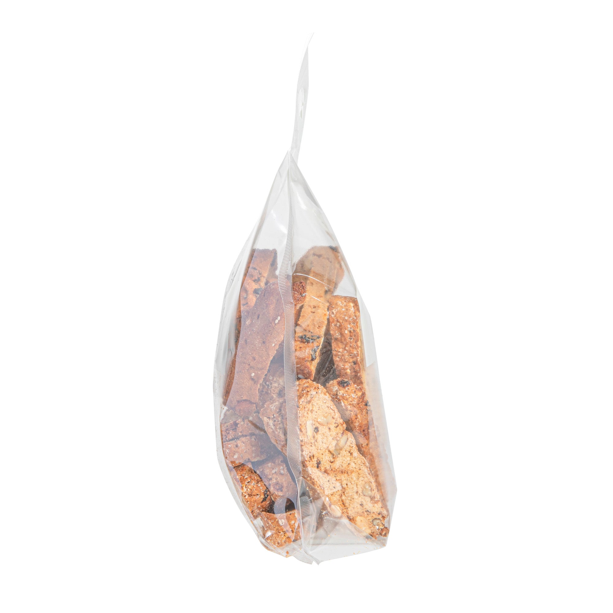 Clear Plastic Gusset Zipper Bags with Handles - 8.25