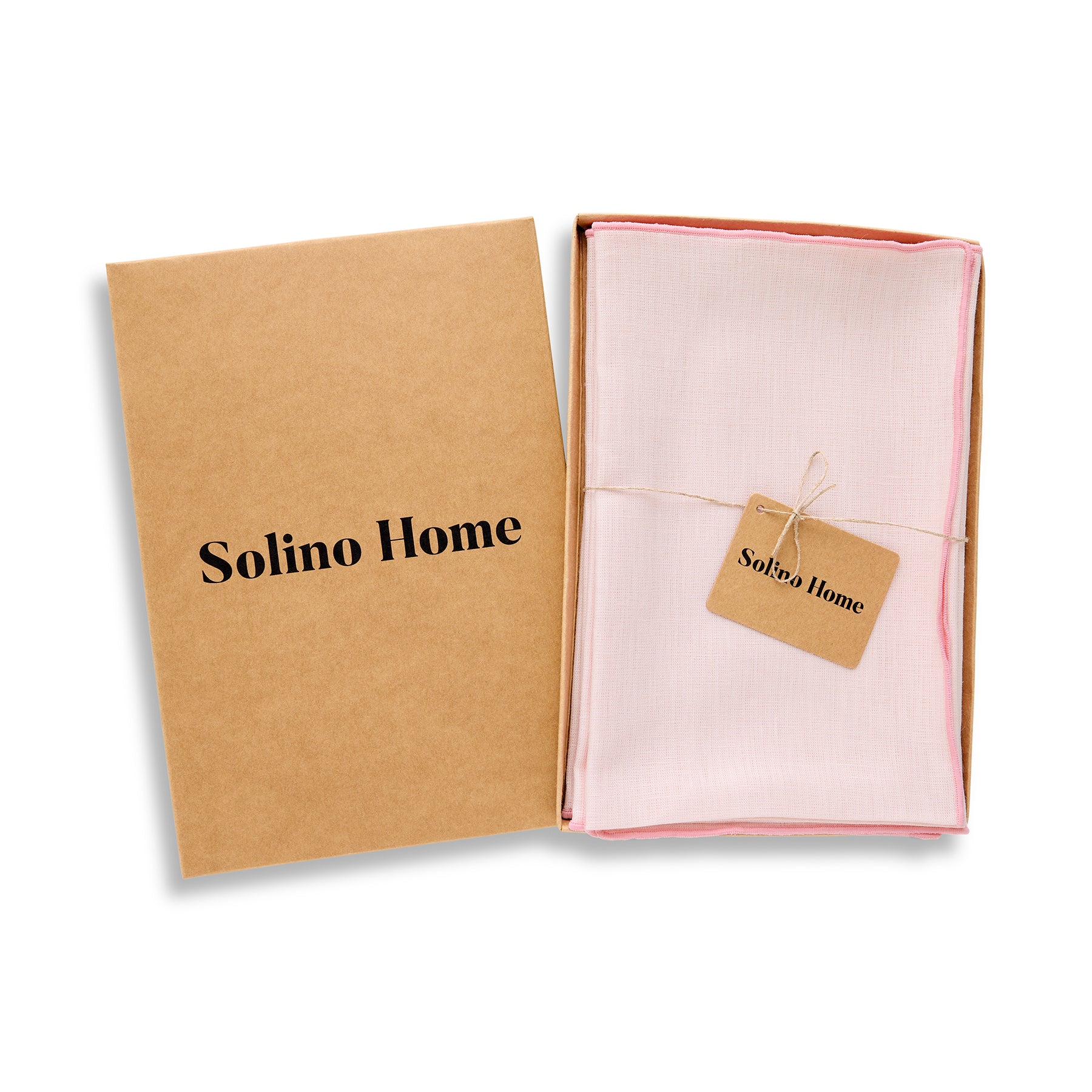 Premium Bianca Merrow Stitch Napkins Set of 4 - Elegant Embroidered Cotton Table Linens for Fine Dining & Special Occasions