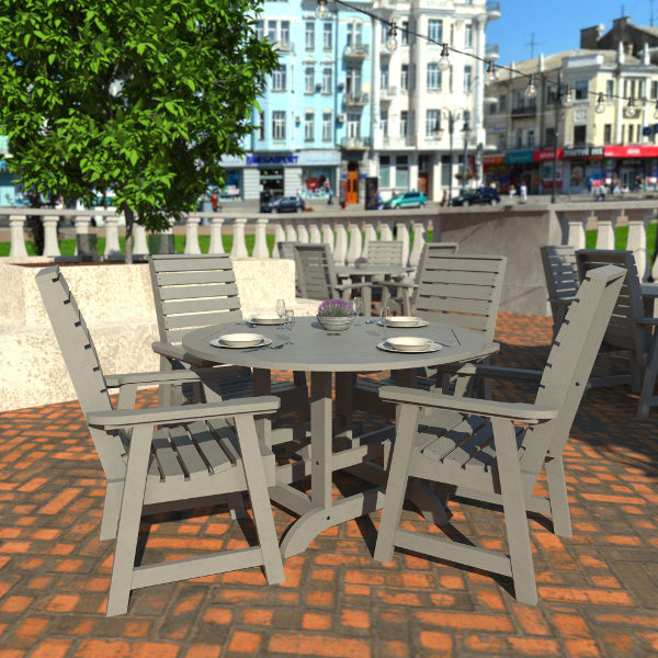 Glennville 5-Piece Round Dining Table Set - Perfect for Small Spaces, Breakfast Nooks & Outdoor Patios