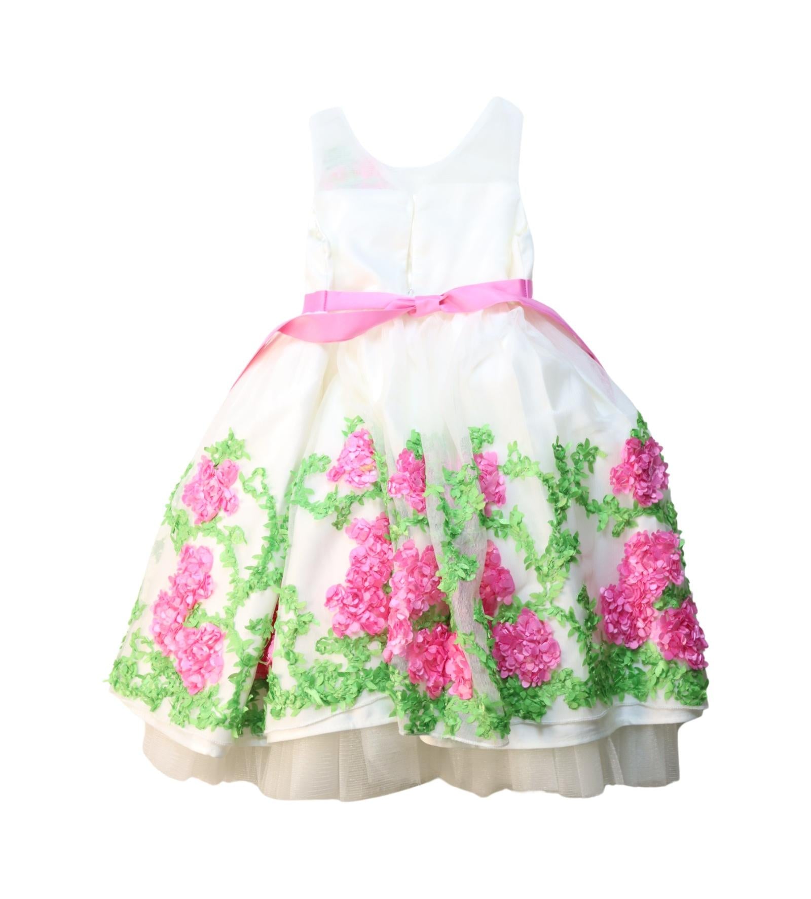 American Princess Sleeveless Dress for Girls 4T - Perfect for Birthday Parties, Pageants & Special Occasions