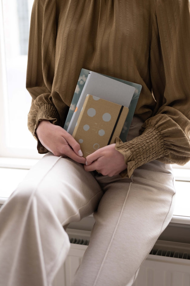 Premium A6 Address Book in Mustard Yellow - Perfect for Organizing Contacts, Gift Giving, and Home Office Use