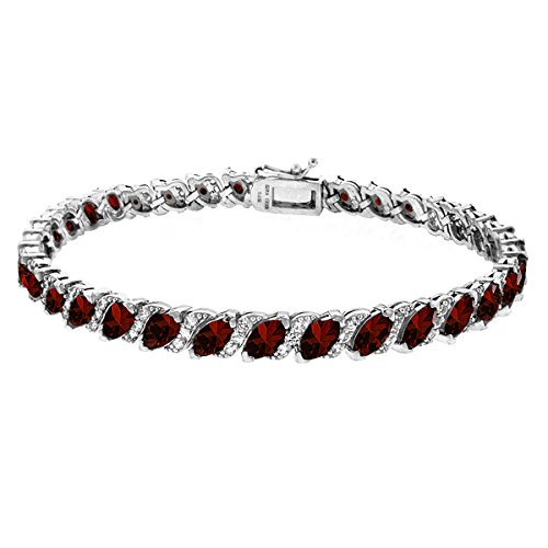 Garnet - Silver