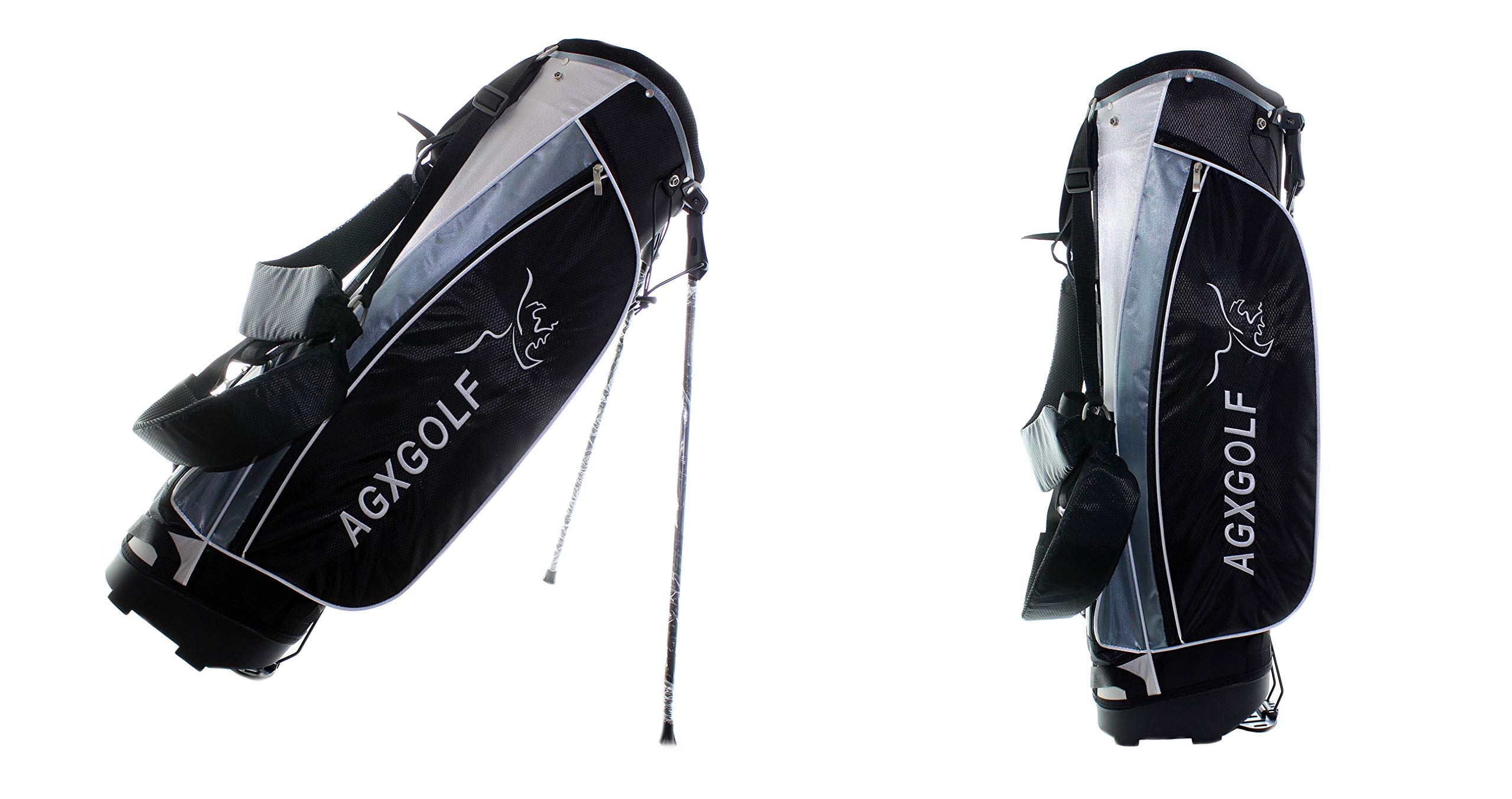 Left Handed Tour Edition Executive Golf Club Set for Men - 460cc Driver, 3 Wood, Hybrid, XS-Tour Irons & Putter with Stand Bag - Premium USA Built Golf Clubs for Practice, Tournaments & Casual Play