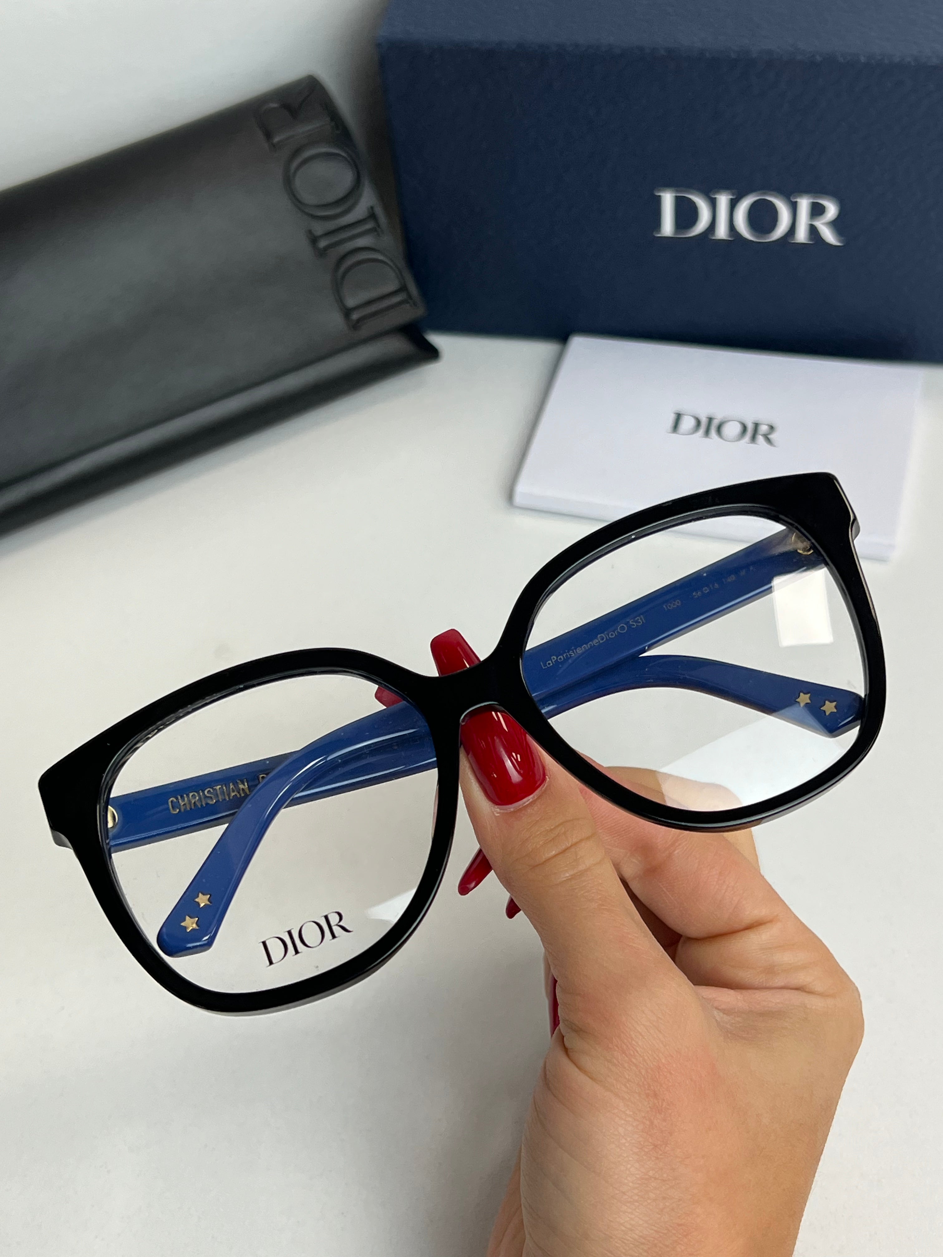 Dior La Parisienne S3I Black Sunglasses for Women - Luxury Fashion Shades for Outdoor, Beach & Driving