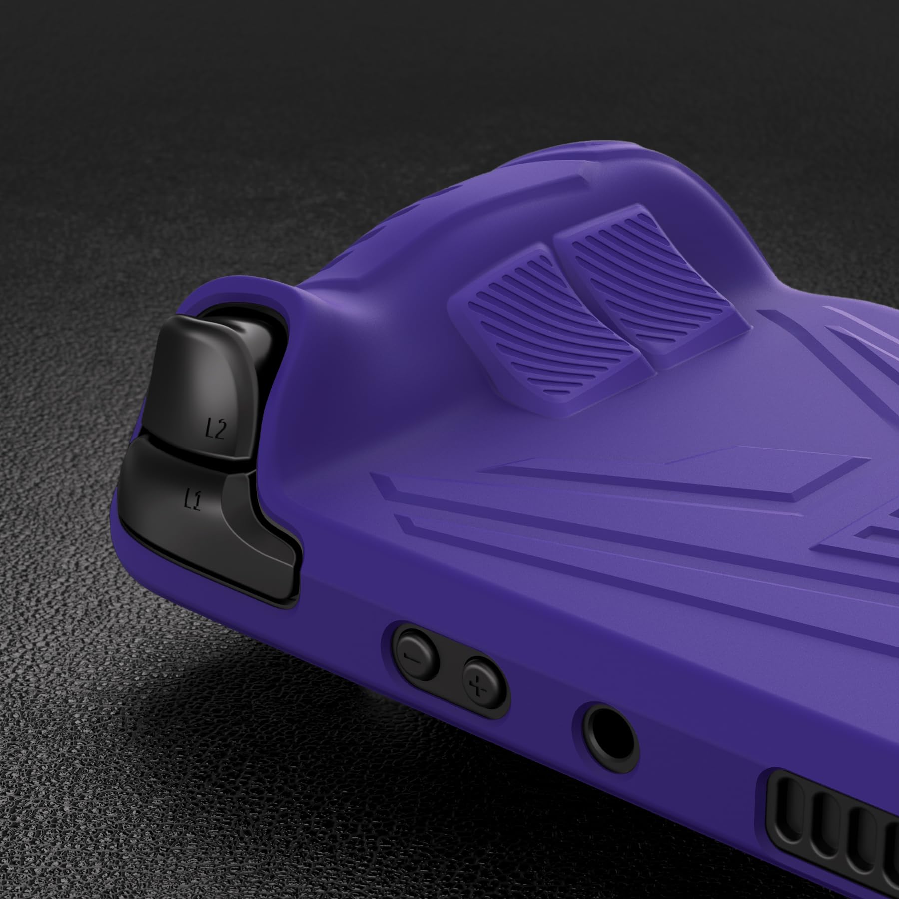 PlayVital Protective Silicone Case Cover for Steam Deck - Shockproof & Anti-Slip Grip - Perfect for Gaming, Travel & Daily Use