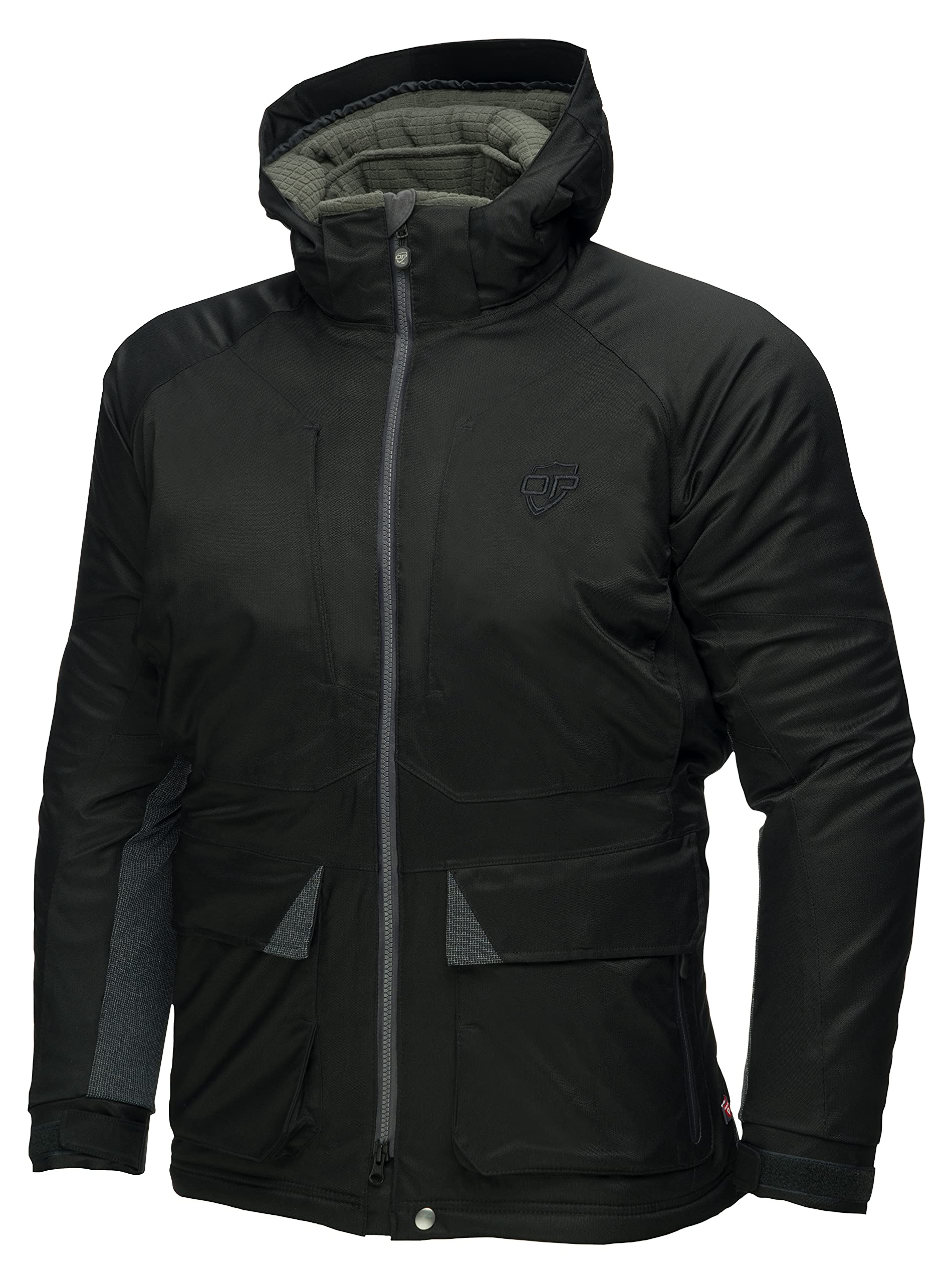 Outdoor Pursuit Reliant Waterproof Primaloft Insulated Hooded Winter Parka Jacket for Men & Women - Warm Windproof Snow Coat for Skiing, Hiking & Cold Weather Adventures