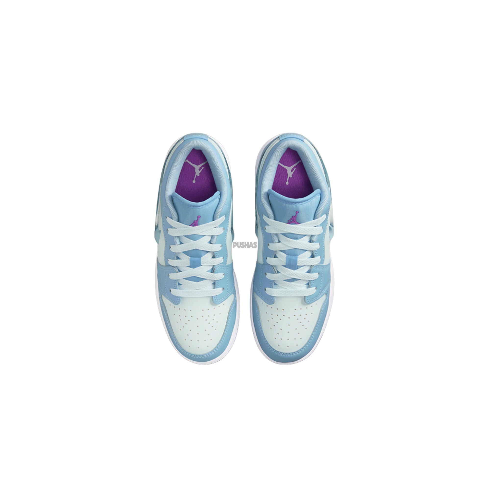 Air Jordan 1 Low SE 'Aquarius Blue' GS Sneakers for Girls (2024) - Comfortable Basketball Shoes for School, Sports & Casual Wear