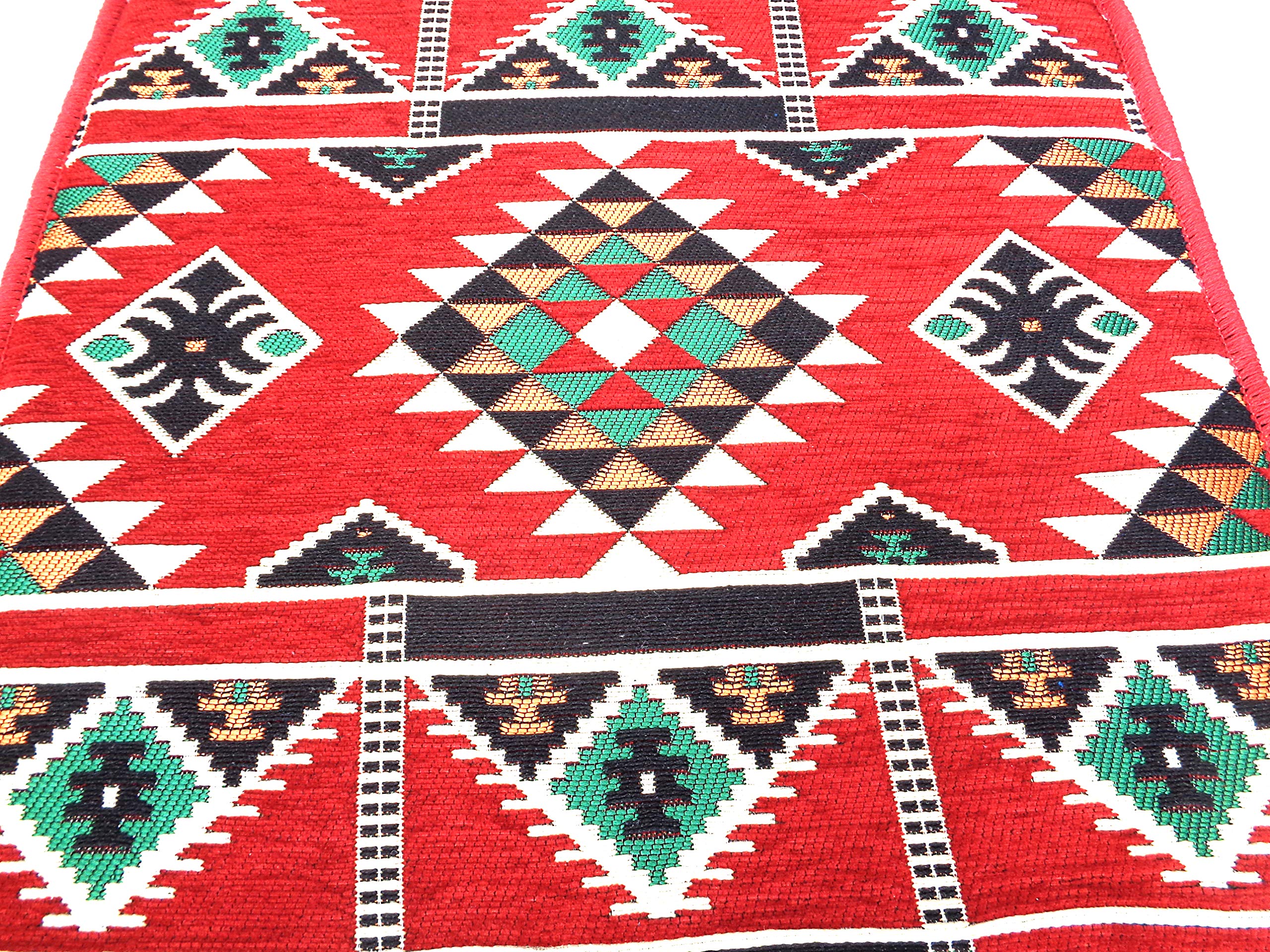 Handmade Kilim Poufs & Ottomans - Moroccan Footstool, Arabic Coffee Table, Pet Bed - Boho Chic Home Decor for Living Room, Bedroom, or Outdoor Use