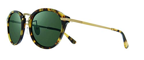Tortoise Frame With Smoky Green Lens