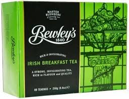 Bewley's Irish Breakfast Tea - 80 Tea Bags - Premium Black Tea Blend - Rich & Robust Flavor - Perfect for Morning Energy & Afternoon Relaxation
