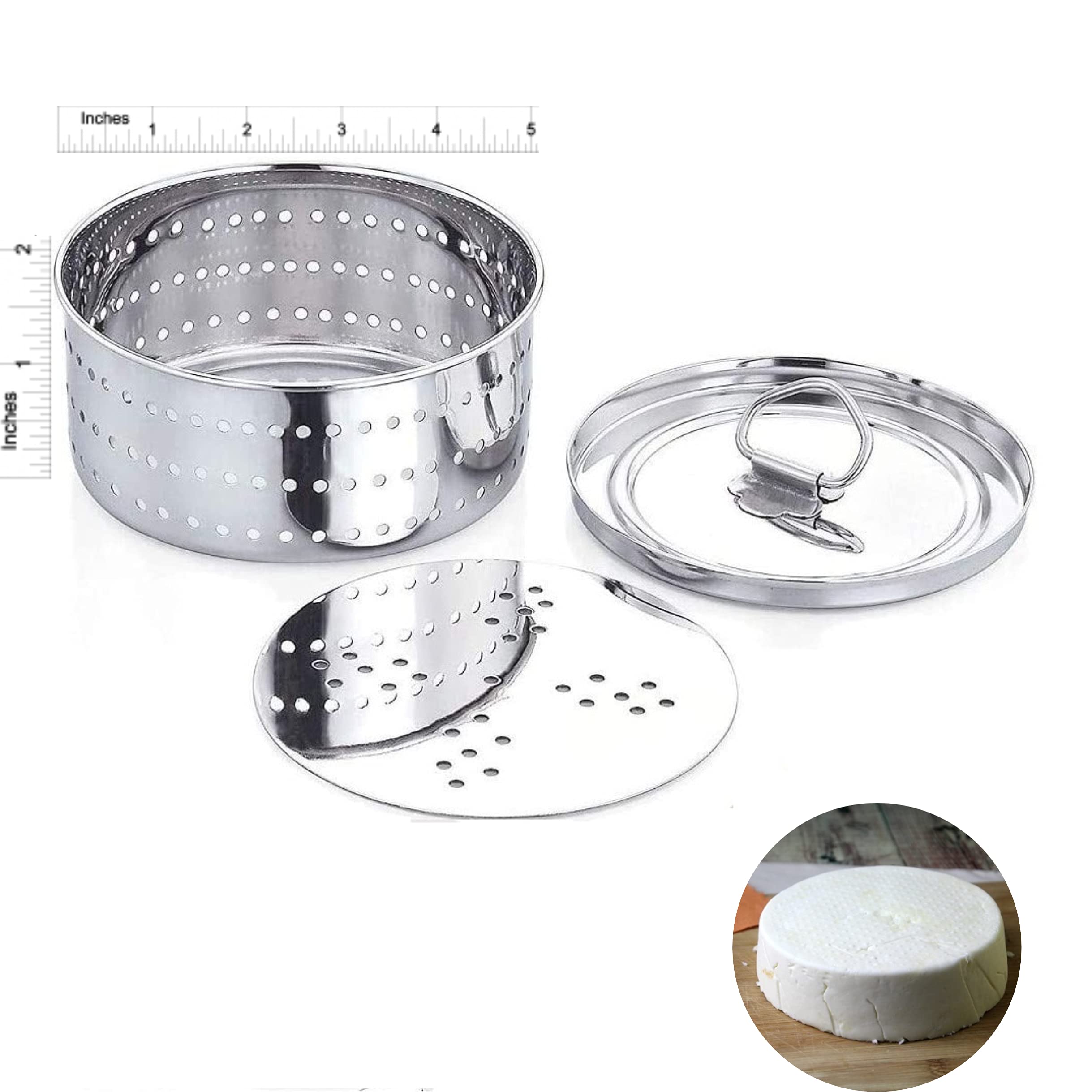 Dubbas Stainless Steel Paneer Maker - 5