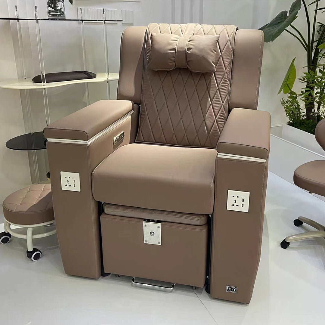 Bella Advanced Massage Pedicure Chair - No Plumbing Required | Professional Salon & Spa Equipment for Relaxing Foot Care & Nail Services