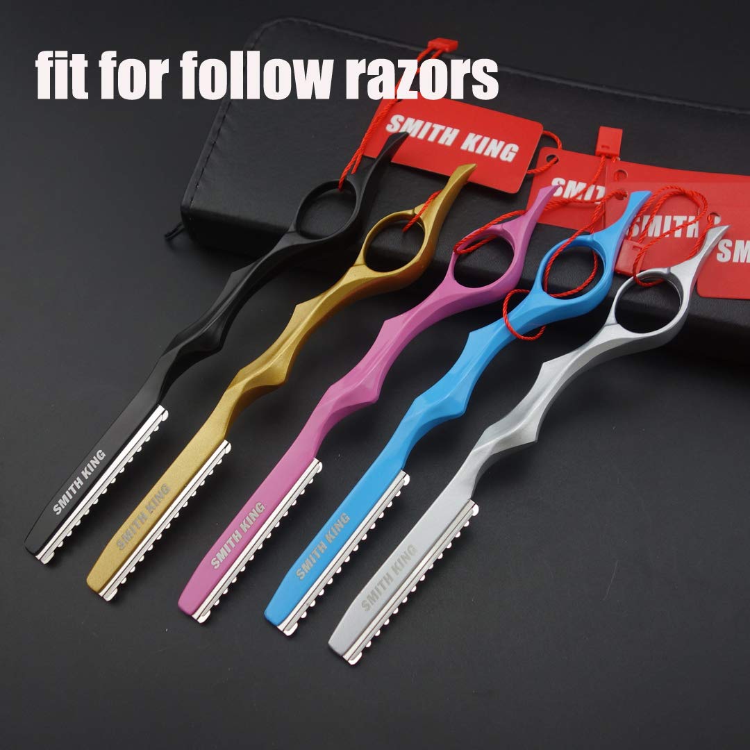 10 Replacement Razor Blades for Men - Sharp Stainless Steel Cartridges - Fits Most Razors - Perfect for Shaving, Grooming & Travel