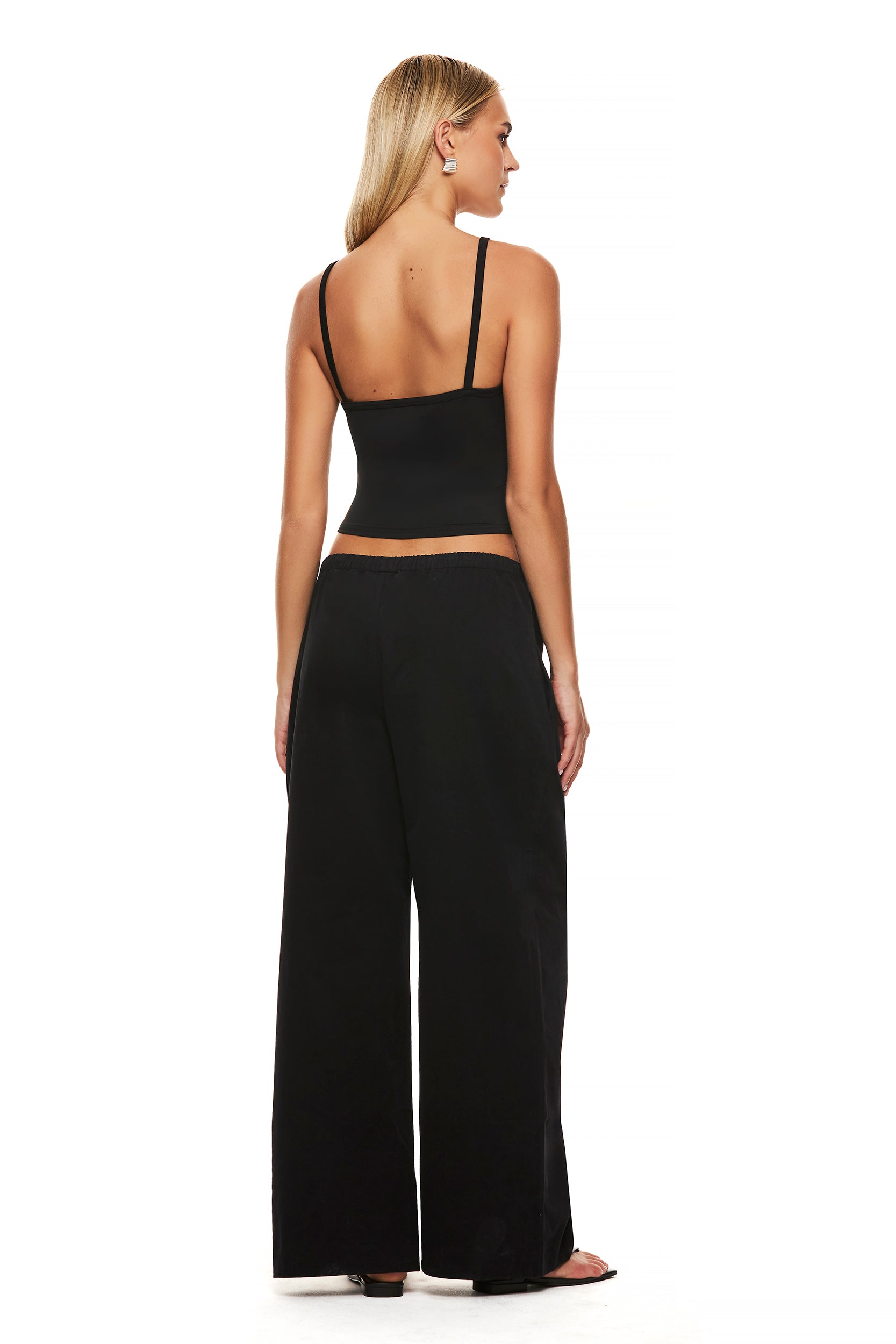 Enzo Black Dress Pants for Men - Slim Fit Professional Office Pants - Perfect for Business, Work & Formal Occasions