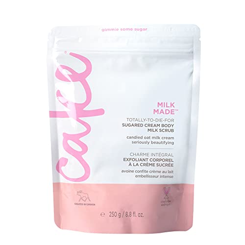 Cake Beauty Milk Made Sugared Cream Body Scrub - Exfoliating & Moisturizing Body Milk for Smooth Skin (Pack of 6) | Perfect for Dry Skin Care, Spa Day & At-Home Self Care Routine