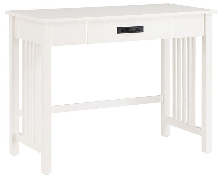 OSP Designs Sierra Mission Writing Desk with Pull-Out Drawer - Solid Wood Home Office Desk for Study & Work [SRA25] - Perfect for Home Office, Study Room & Small Spaces