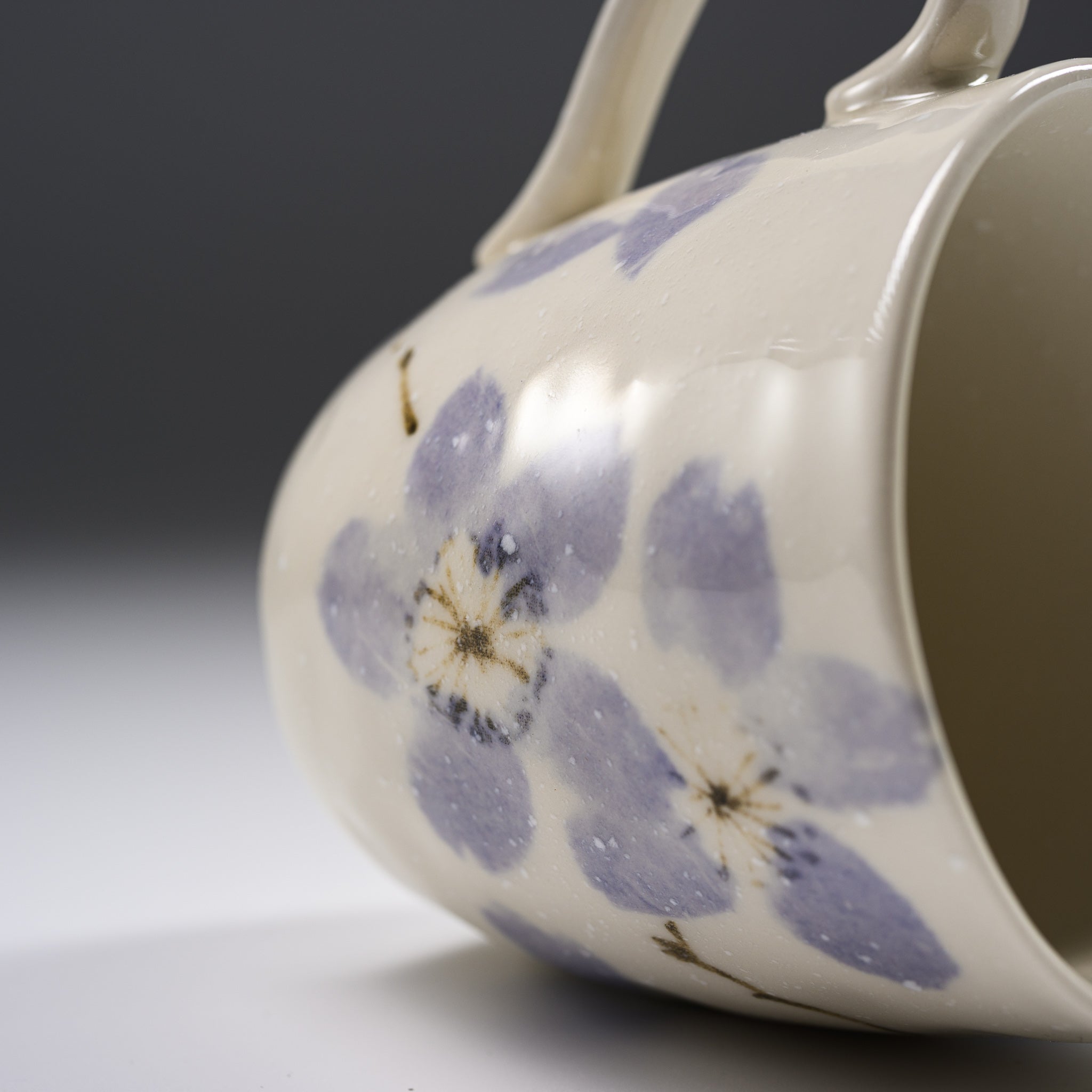 Miyama Sakura Ceramic Mug Cup - 280ml (9.5oz) Japanese Cherry Blossom Design, Perfect for Tea, Coffee & Hot Drinks - Ideal for Home, Office & Gifts