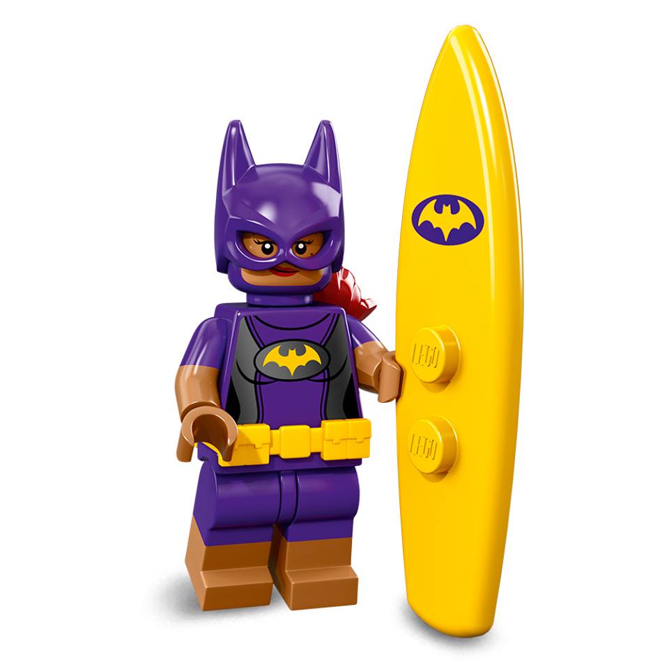 LEGO Minifigure Batgirl from The Batman Movie Series 2 - Collectible Action Figure for Superhero Fans & LEGO Enthusiasts - Perfect for Display, Play, and Gifts