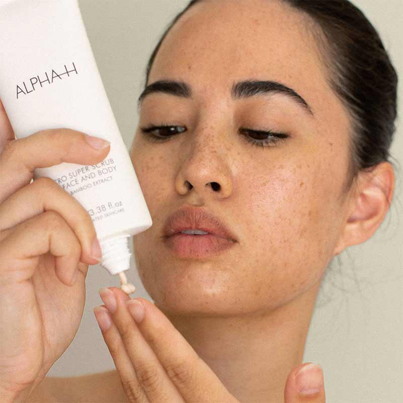 Alpha H Micro Super Scrub - Exfoliating Face & Body Scrub for Smooth Skin | Perfect for Daily Skincare Routine & Spa Days