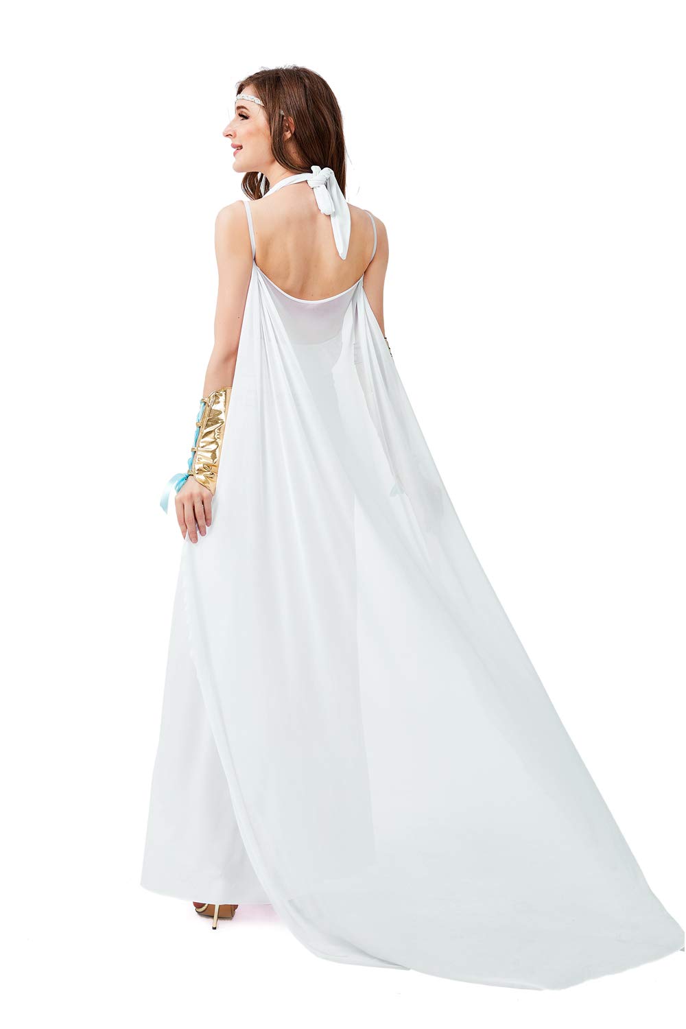 Greek Goddess Costume for Halloween & Cosplay - Women's Dress for Parties & Role Play