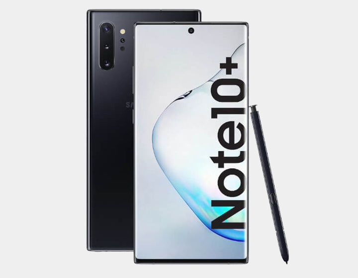 Samsung Galaxy Note 10+ N975F/DS 256GB 12GB RAM Dual SIM Factory Unlocked Smartphone (Aura Black) - Perfect for Business Professionals & Creative Work